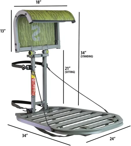 Miniatura 3 de Summit Treestands Árbol de doble eje para colgar, camuflaje