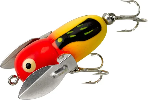 Miniatura 7 de Heddon Crazy Crawler - Señuelo de pesca de Topwater de acción salvaje Amarillo