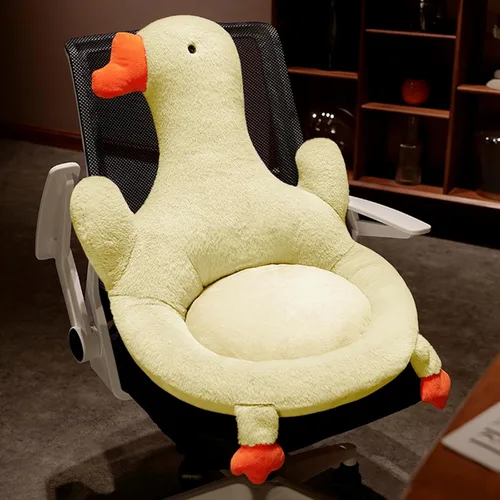 Miniatura 7 de Cojín nido de asiento trasero de dibujos animados, almohadilla para silla de oficina para interiores y exteriores, soporte copetudo para sentarse