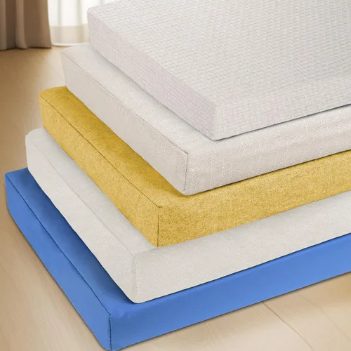 Miniatura 4 de Muestra de tela personalizada, material impermeable y a prueba de sol para muebles de tapicería para exteriores e interiores, cojín para banco
