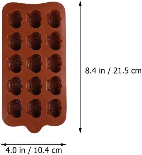 Miniatura 4 de Molde de silicona para caramelo de hoja de arce para Acción de Gracias, fiesta de otoño, bricolaje, caramelos, chocolates, pastel, jabón