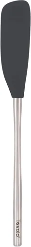 Miniatura 20 de Tovolo Flex-Core - Espátula con mango de acero inoxidable, cabeza de silicona resistente al calor y libre de BPA, segura para sartenes de hierro
