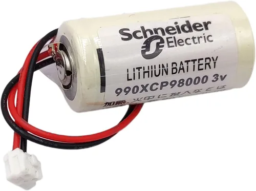 Miniatura 2 de Batería de repuesto 3V 2/3A para Schneider Modicon 990XCP98000 PLC fuente de alimentación de reserva