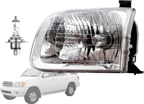 Miniatura 5 de APA - Lámpara de repuesto para faros delanteros con bisel gris para Dakota 1991 1992 1993 1994 1995 1996 con paquete AERO Driver lado izquierdo