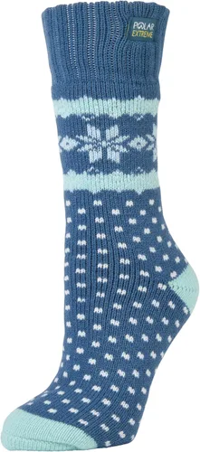 Miniatura 17 de Polar Extreme Calcetines térmicos de senderismo – acolchados, aislados, cálidos para botas, mujeres y hombres, talla única para la mayoría de 4-10