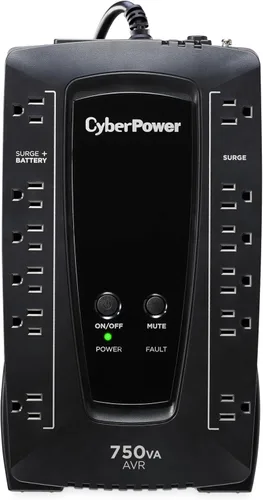 UPS con visor LCD CyberPower AVRG900LCD 900 VA 750VA Negro