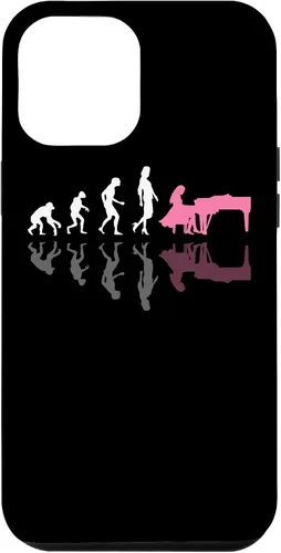Miniatura 24 de iPhone 13 Pro Evolution of Women Piano Músico Retro Vintage Pianist Case