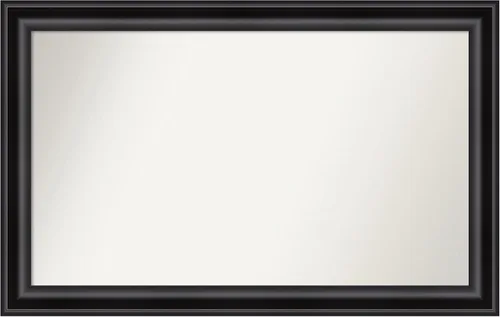Miniatura 503 de Amanti Art Espejo personalizado, espejo de baño negro puente, espejo de pared o espejo de tocador de baño sobre el fregadero (26 x 26 pulgadas)