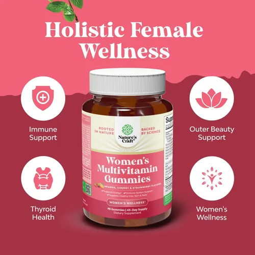 Miniatura 2 de Deliciosas gomitas multivitamínicas diarias para mujeres, gomitas multivitamínicas para mujeres para adultos, energía e inmunidad, vitaminas gomosas