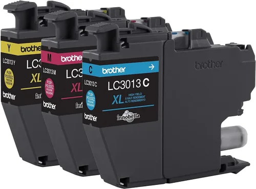 Miniatura 3 de Brother - Cartuchos de tinta de alto rendimiento para impresoras a color LC3013, 3 paquetes para la serie Work Smart - Tinta de grado profesional