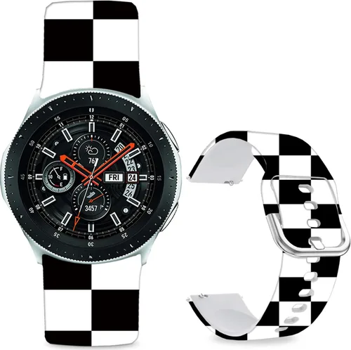 Miniatura 9 de Correas de reloj de dibujos animados de 0.787 in compatibles con Samsung Galaxy Watch 7/6/5/4 40/1.732 in/Galaxy Watch 1.654 in, correas deportivas