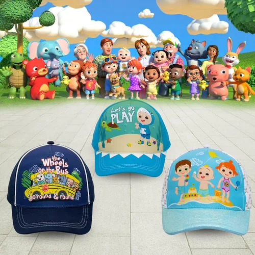 Miniatura 6 de CoComelon Gorro de béisbol de algodón, ajustable y ligera para niños pequeños