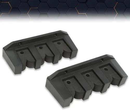 Miniatura 6 de PIT66 Soporte de caña de pescar montado soporte de caña horizontal 3 Barco de pesca Gear Pole Storage Holder Mount Plastic
