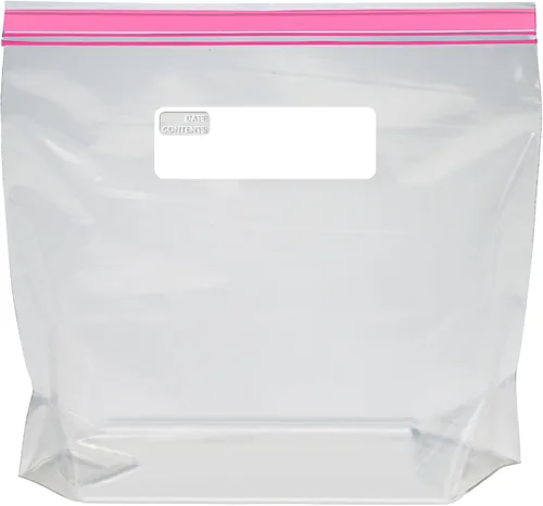 Miniatura 4 de Amazon Basics Bolsas de almacenamiento de alimentos con cierre de doble cremallera, soporte y base de relleno, sin BPA, 120