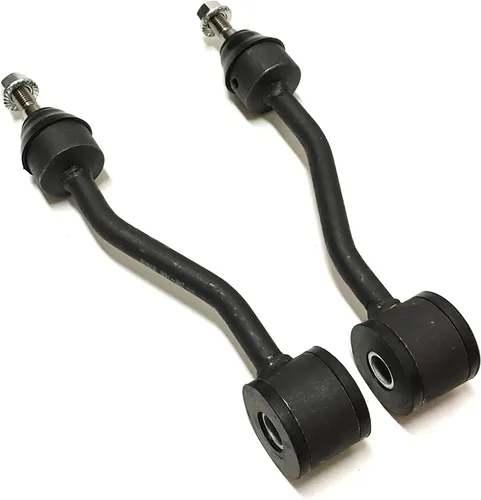 Miniatura 2 de PartsW - Kit de suspensión de 2 piezas de eslabones de extremo de barra estabilizadora delantera de alta resistencia