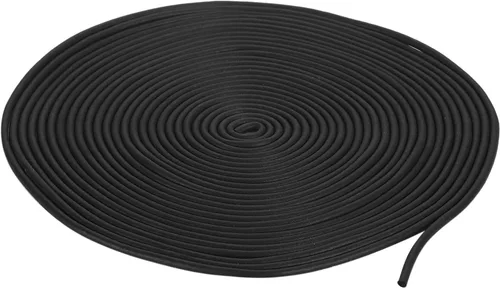 Miniatura 31 de uxcell Tira de sellado de goma de espuma, 0.197 in (13/64 pulgadas) de diámetro, 23.0 ft (22.96 pies) de caucho EPDM redondo largo para juntas