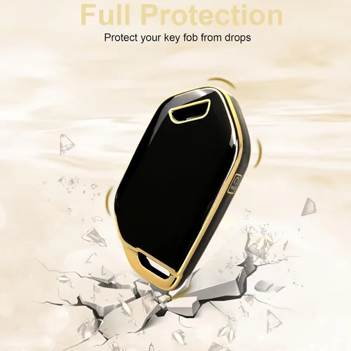 Miniatura 4 de Funda para llavero Sierra, carcasa de TPU suave para llavero para Chevy Suburban Tahoe GMC Yukon Denali Silverado Buick Enclave 2021-2025