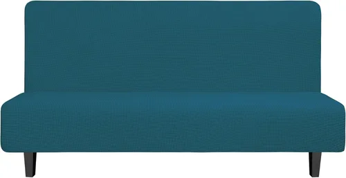 Miniatura 14 de Easy-Going - Funda elástica para futón, cubierta para sofá cama sin brazos, protector de muebles sin reposabrazos con parte inferior elástica