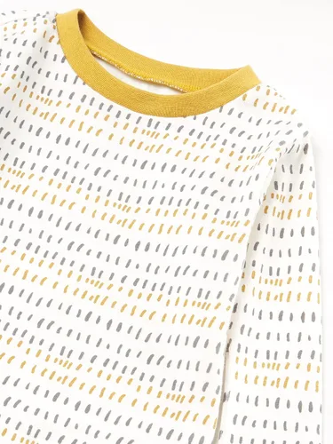 Miniatura 4 de HonestBaby Pijama unisex de algodón orgánico para niños y bebés