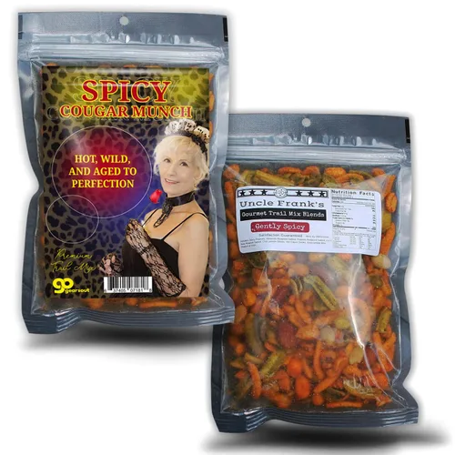 Miniatura 3 de Mezcla de condimentos picantes Cougar Munch - Divertido diseño de abuela caliente - Regalos comestibles para hombres - Mezcla picante, hecha