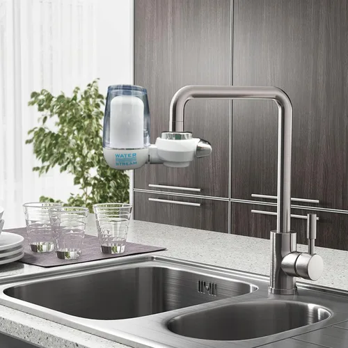 Miniatura 4 de Little Luxury, filtros de agua de repuesto de cerámica y carbono para el filtro de agua del grifo de lujo para el hogar, sistema de filtración