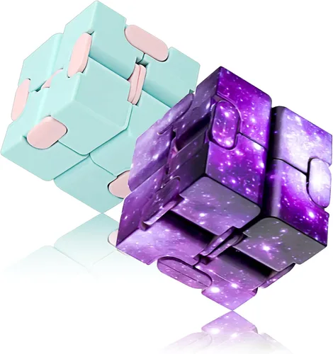 Miniatura 8 de Infinitycube - Infinitycube - Juguete antiestrés único de teñido anudado para niños y adultos, juguete relajante de mano para aliviar el estrés