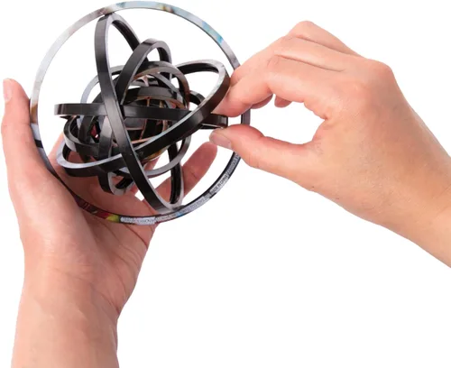 Miniatura 7 de Spin Flip Puzzle – Abstracto – Girarlo, voltear, Resolverlo! para aquellos que aman el cerebro teasers! Juguete antiestrés para adultos. Gran regalo