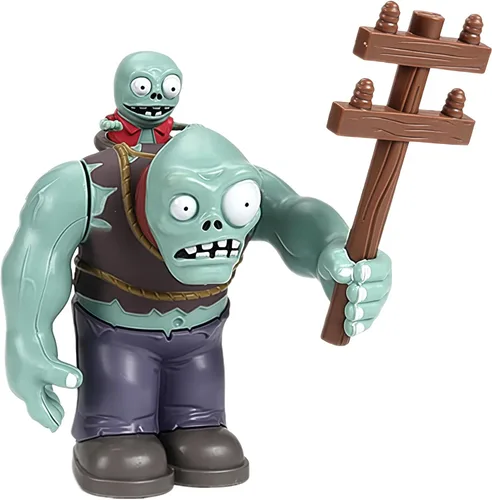 Miniatura 12 de JHESAO Plantas y Zombis Juguetes de Figuras de Acción, Serie de Juguetes PVZ Zombies 1 2, Grandes Regalos para Niños y Fanáticos, para Cumpleaños