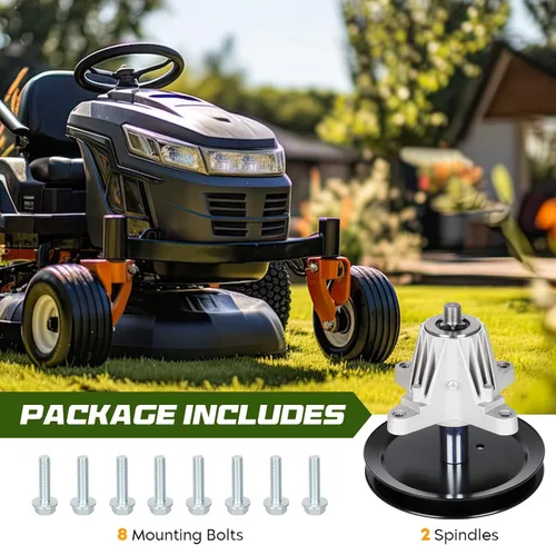Miniatura 5 de Conjunto de husillo 918-04865 618-04636A de 46 pulgadas para Cub Cadet LTX1045 LTX1046 para MTD LT2000 LT2200 LT2500, para 618-04865 918-04865A