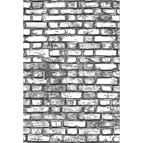 Miniatura 4 de Tim Holtz Sizzix 3D Texture Fades - Carpetas en relieve - Mini madera, mini adoquines y mini ladrillos - Paquete de 3 artículos