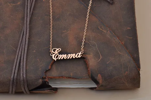 Miniatura 3 de GR35Z9 Collar personalizado con placa de nombre, regalo de joyería para hombres