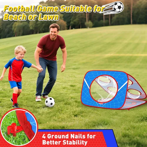 Miniatura 3 de Juego de lanzamiento de sacos de araña para niños: tablero de Cornhole 4 en 1, juguetes para interiores y exteriores, para niños y niñas de 3, 4, 5