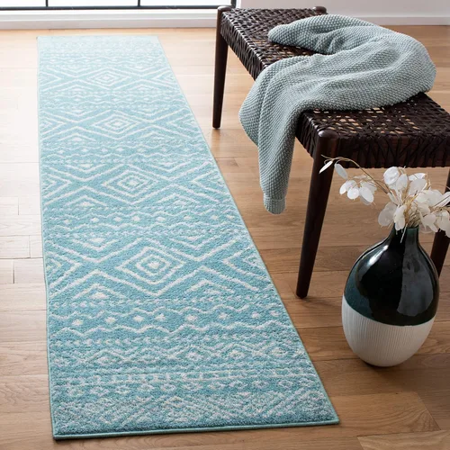 Miniatura 8 de SAFAVIEH Tulum Collection - Alfombra decorativa de 2 x 4 pies, diseño marroquí bohemio envejecido, no desprende pelusa y fácil de limpiar, ideal