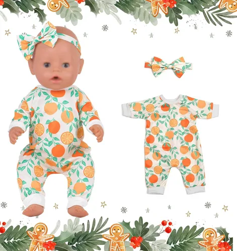 Miniatura 6 de Ropa de muñeca de bebé recién nacido, a cuadros, mono, falda tutú, accesorios de muñeca para muñecas de 15 a 18 pulgadas Morado