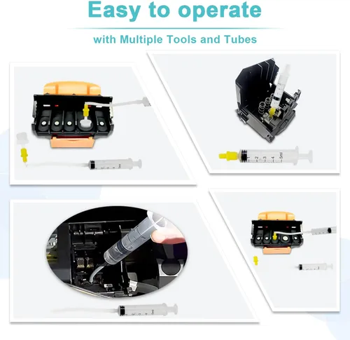 Miniatura 4 de Kit de limpieza para impresoras Epson, Kit de limpieza de cabezal para HP, Limpiador de cabezal de impresora de inyección de tinta para Canon