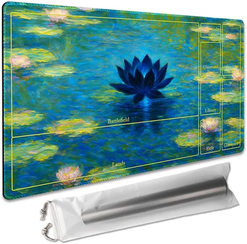 Miniatura 17 de Juego de mesa MTG de 14 x 24 pulgadas, compatible con OCG CCG RPG TCG Playmats (Call of Death)