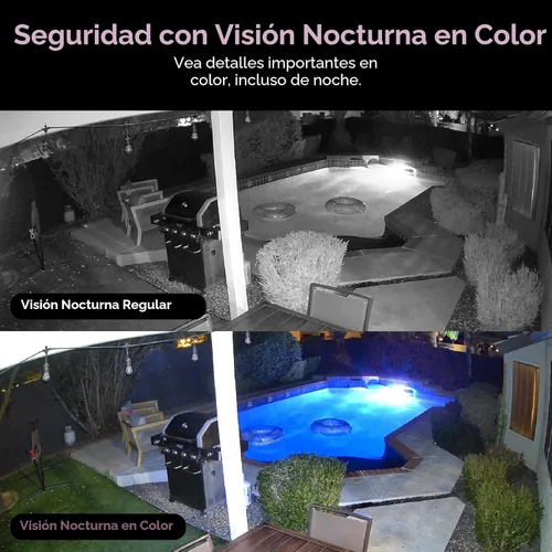 Miniatura 4 de WYZE Cam v4 (Modelo más reciente), Cámara de Seguridad AI de 2.5K, Cámaras para Interior/Exterior para Seguridad del Hogar, Monitor para Bebés
