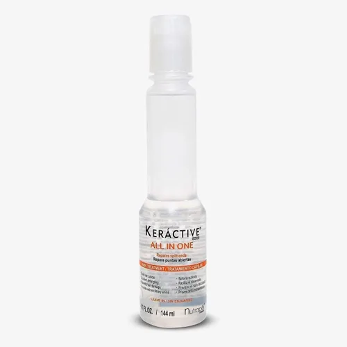 Miniatura 2 de Keractive - Tratamiento capilar todo en uno, sin enjuague, 4.7 onzas por Nutrapel Brillo y brillo, repara puntas abiertas