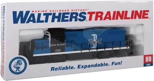 Miniatura 6 de Walthers Trainline HO - Modelo de tren a escala, Emd Gp9m Boston & Maine 5m Negro cable de audio