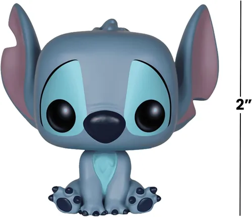 Miniatura 3 de Figura de acción de Lilo y Stich con Stich sentado de Funko POP Disney