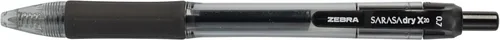 Miniatura 2 de Zebra Pen Sarasa Dry X20 - Bolígrafos de gel retráctiles, punta media de 0.028 in, tinta negra con tecnología de tinta de secado rápido, ideales
