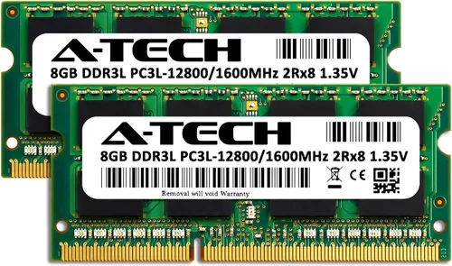 Miniatura 2 de A-Tech Kit de 16 GB (2 x 8 GB) RAM para portátiles Dell Latitude E6530, E6430s, E6430, 6430u, E6330, E6230, E5530, E5430, 3330 Memoria DDR3/DDR3L