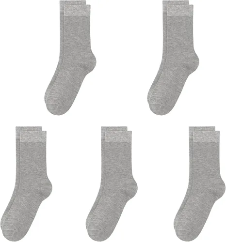 Miniatura 19 de SERISIMPLE Calcetines de bambú de viscosa para niños, calcetines escolares antiolor para niños y niñas, uniforme, ligeros, con costuras planas, 5