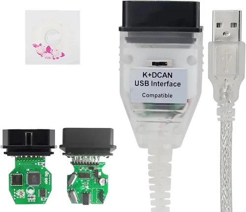 Miniatura 5 de K DCAN k d puede dcan cable EDIABAS interruptor OBDII cable de diagnóstico in-PA K+DCAN 2M compatiblein-PA