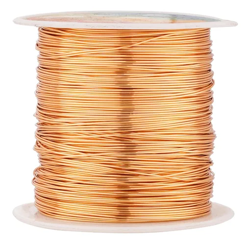 Miniatura 27 de Alambres de cobre resistentes al deslustre de 65.6 pies, alambre de cobre para electrocultura en jardinería, alambre de cobre de calibre 16, cables