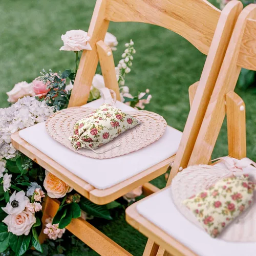 Miniatura 6 de Pangda 30 Piezas Bolsas con Cordón de Rosas Tamaño Pequeño Bolsa de Arpillera con Flores Bolsillo de Lino para Regalos Bolsa para Joyas para Bodas