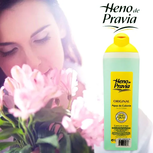 Miniatura 2 de Heno de Pravia Agua de Colonia, Original Agua de Colonia, Fragancia fresca y limpia, Loción astringente para después de afeitarse, Colonia ligera
