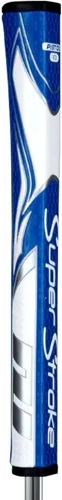 Miniatura 22 de SuperStroke Zenergy Pistol Golf Putter Grip Blanco/Plata