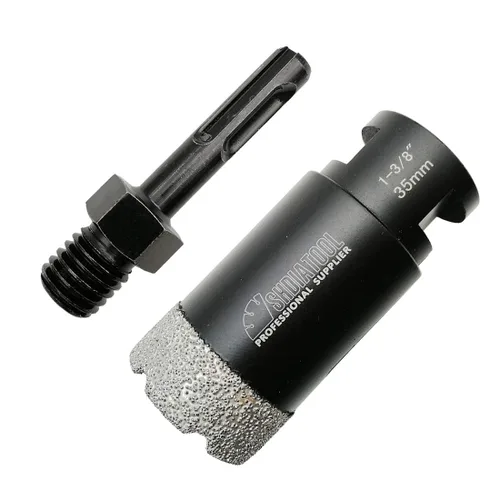 Miniatura 8 de SHDIATOOL Brocas de núcleo de diamante de 1-1/4 pulgadas, sierras de agujero para azulejos de 1.260 in para azulejos de cerámica, cerámica, ladrillo