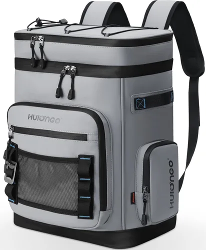 Miniatura 8 de Hulongo Mochila enfriadora grande con aislamiento impermeable para hombres y mujeres, a prueba de fugas, para campamento, playa, pesca, picnic